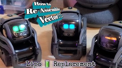 Anki/DDL Vector Body Assembly After Battery Replacement #vector #repair #electronics #ai #robot