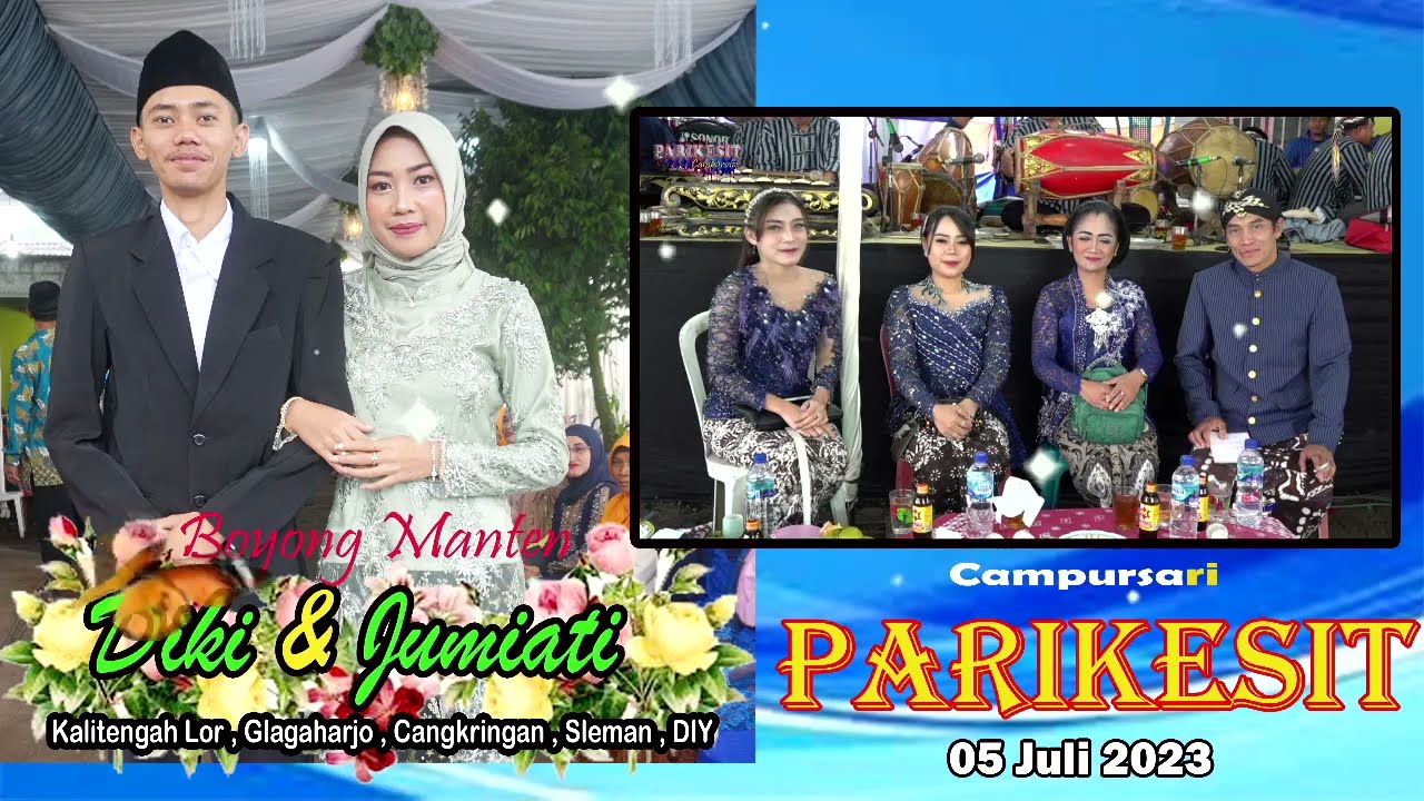 Dokumentasi Boyong Manten DIKI & JUMI . CS . PARIKESIT  //  RDS Sound System