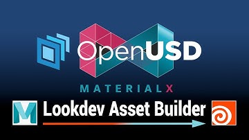 Export USD & MaterialX Lookdev Assets from Maya to Houdini Solaris, Unreal Engine (UE5.6), and more!