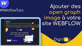 Comment ajouter une image open graph (thumbnail) à votre site Webflow 