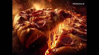 Pizza On Fire
