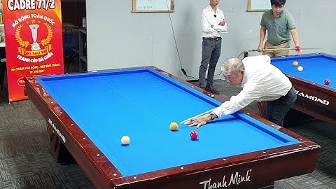 Bida cadre 71/2 CẢNH PHÚC STBD gặp HOÀNG PHÚ giải mở rộng toàn quốc tranh cup BÀ CHIỂU 2