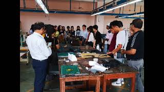 TODAY DIMAPUR STUDENTS VISITS AT FDDI KOLKATA CAMPUS IN LEATHER GOODS AND ACCESSORIES DESIGN DEPT.