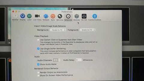 Scale to fit Default setting Pro Presenter 6