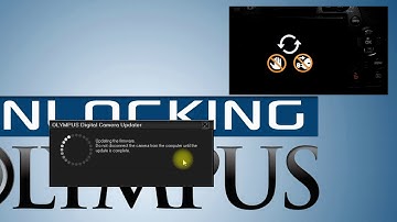 Olympus Firmware update tutorial