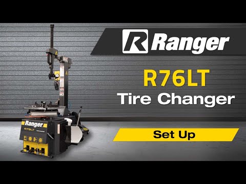 Setting Up the R76LT Tire Changer by Ranger