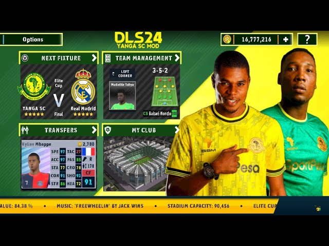 JINSI YA KUPAKUA NA KUSETI DREAM LEAGUE SOCCER YANGA SC MOD 2024 class=