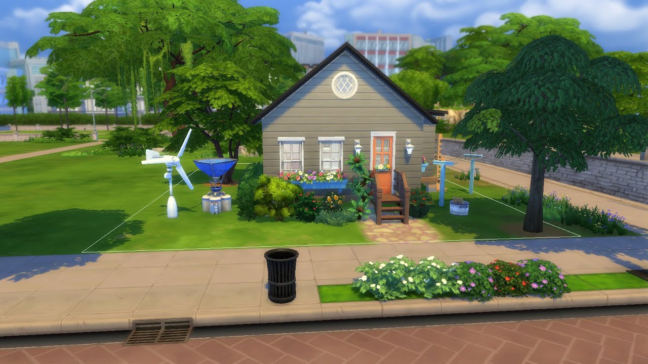First ever tiny build in the sims 4 - YouTube