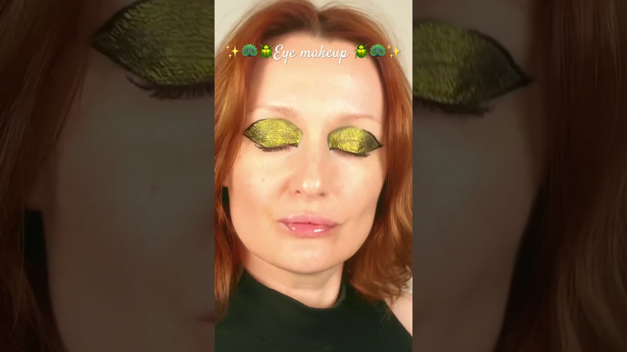 Макияж глаз. Eye makeup. Halloween makeup.