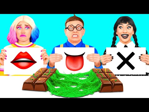 Bite, Lick or Nothing Challenge | Easy Secret Hacks and Gadgets by BaRaFun Challenge