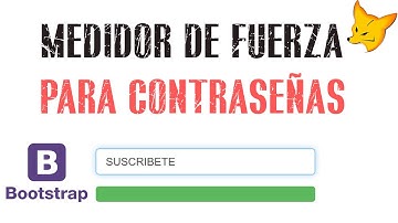 Medidor de fuerza para contraseñas en Visual FoxPro 9.0