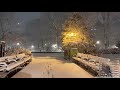 Live NYC SNOW Commute! Manhattan - Jan 7, 2022
