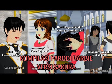 SAKURA BARBIE PARODY COMPILATION PART 5