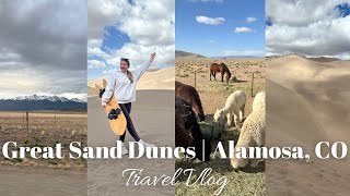 The Great Sand Dunes National Park | Alpaca Farm, Sand Boarding, Exploring Southern Colorado &amp; More!