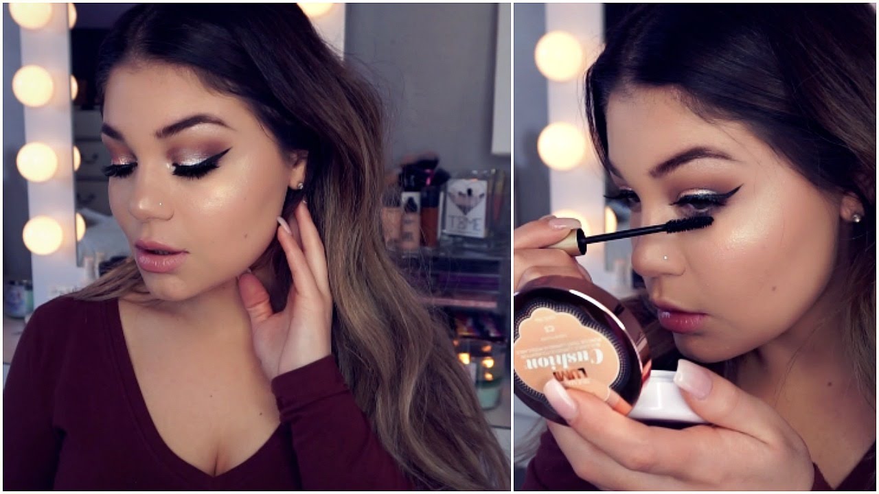 GET READY WITH ME | Trying New Makeup | Blissfulbrii - YouTube