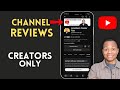 How to get more subscribers - YouTube Channel Reviews