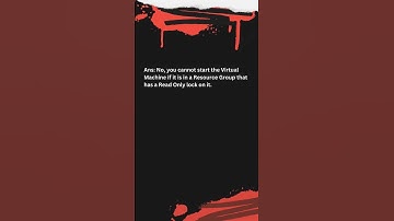 Azure Cloud Interview Question 01 || Azure Interview Questions