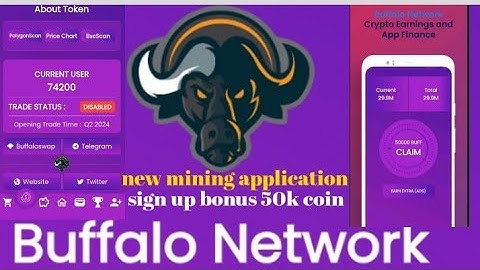 new mining application buffalo network 🐂🐂🐂