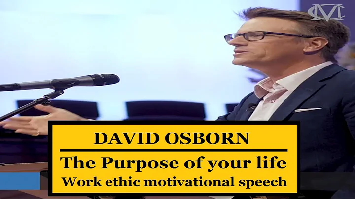 David Osborn Great Motivational Speech for Success...