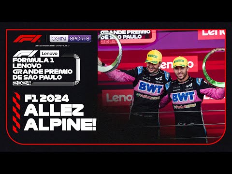 Alpine stun the world with a double podium! | Formula 1 Brazilian Grand Prix