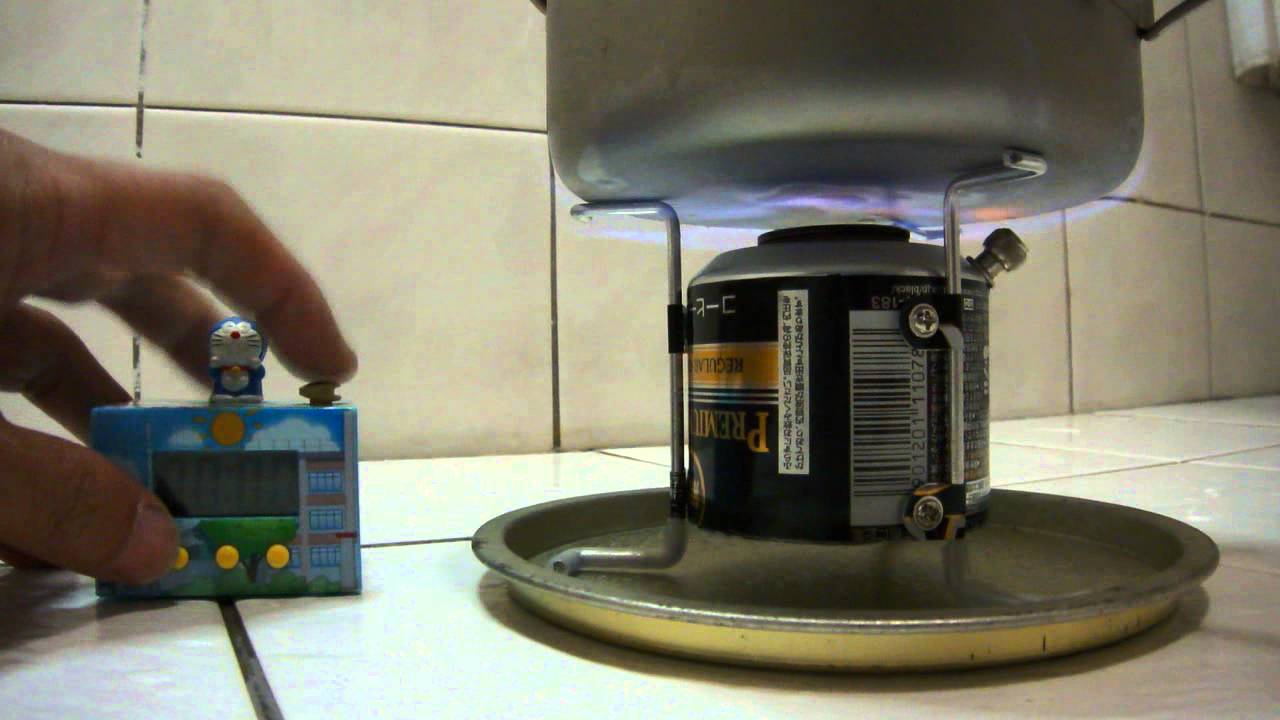 DIY ChimneyJet Alcohol Stove, made by UCC can II YouTube