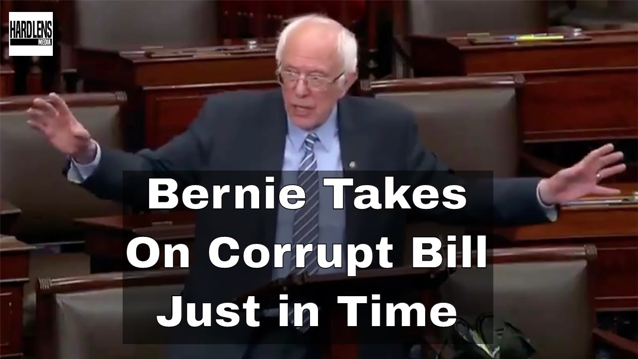 Bernie Sanders Takes On The Senate, 3 Million More Unemployed Americas, Biden Tries - YouTube