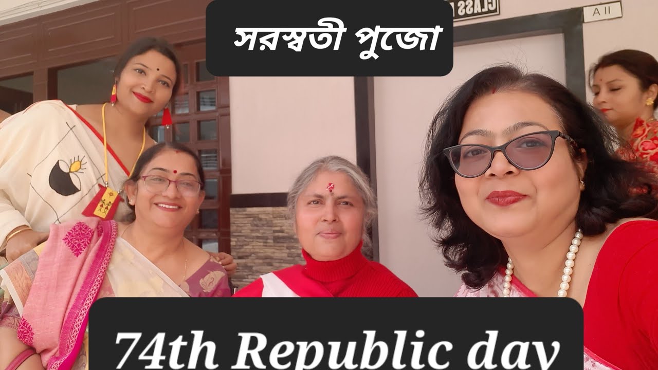 CELEBRATION OF SARASWATI PUJO AND REPUBLIC DAY