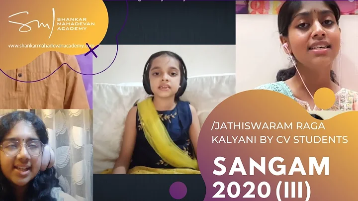 SANGAM 2020 Session III - Jathiswaram Raga Kalyani...