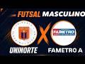 UNINORTE X FAMETRO JUAS 2026 1 RODADA AO VIVO COM IMAGENS 