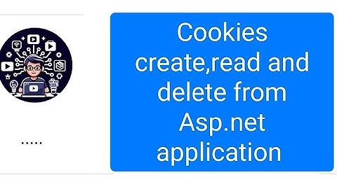 Manage Cookies in ASP.NET Framework | Visual Studio 2022 Tutorial