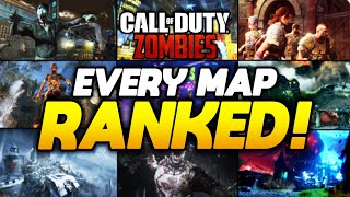 RANKING EVERY ZOMBIES MAP in 2020!!! (ALL 50 MAPS Worst to Best w/Treyarch, IW, & SHG)