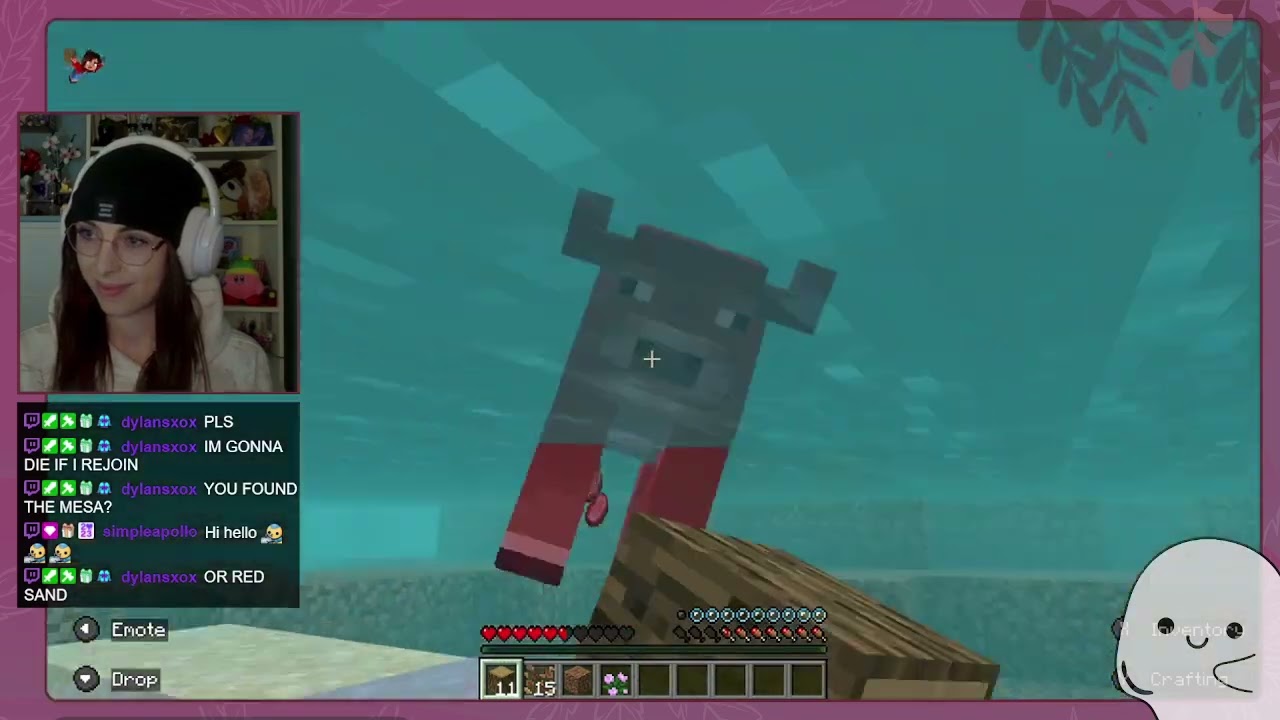 Starting a MineCraft Realm With My Chat Pt 2