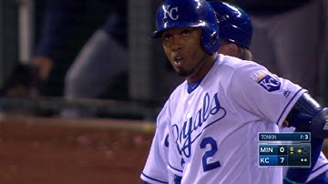 MIN@KC: Escobar triples to right to score Orlando