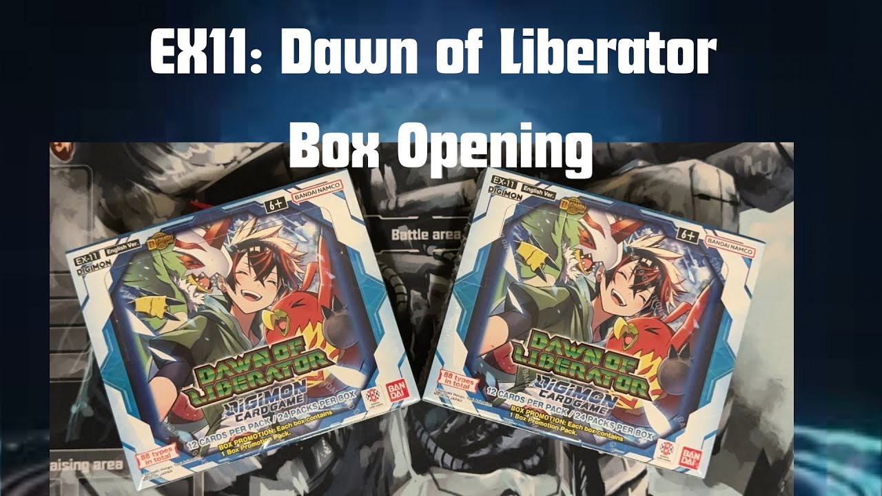 The Digimon Liberator! | Digimon TCG EX11 Box Opening