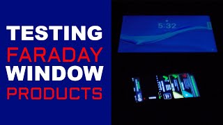 Testing Mission Darkness™ Faraday Window Products In The Dark