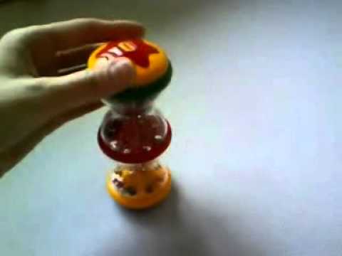 Погремушка-волчок "Песочные часы" (TOLO TOYS)