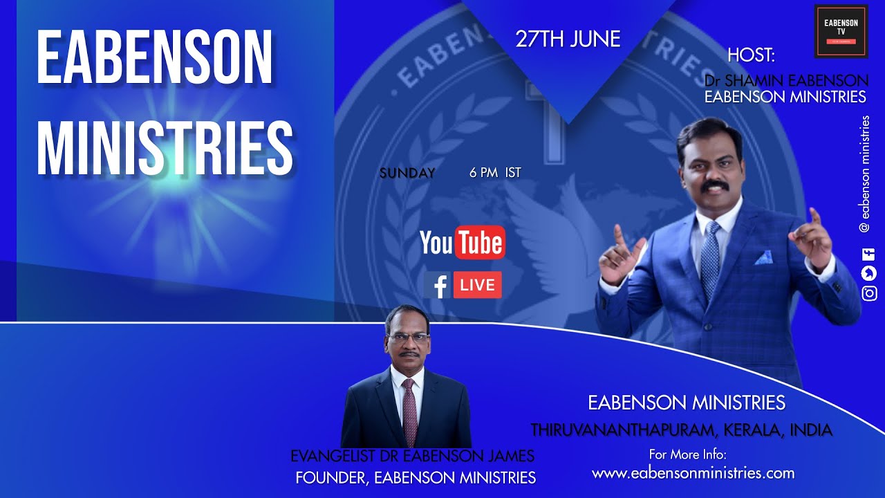 EABENSON TV -EABENSON MINISTRIES- DR SHAMIN EABENSON