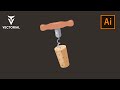 Corkscrew tutorial in Adobe Illustrator