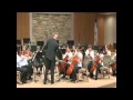 Opus chamber music camp junior string orchestra first performance
