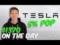 Locking in 5% on Tesla Today - TSLA