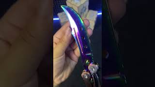 The Butterfly Knife Lore replica is here. Is it smooth? #csgo #cs2 #csgoskins  #fps #unboxing