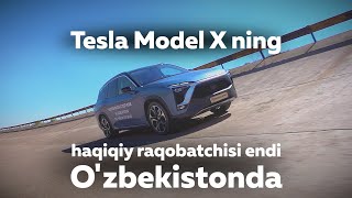 ELECTRO SPORTCAR NIO ES8 (RUS SUB) HASHAMATLI SALON va YOVVOYI DINAMIKA