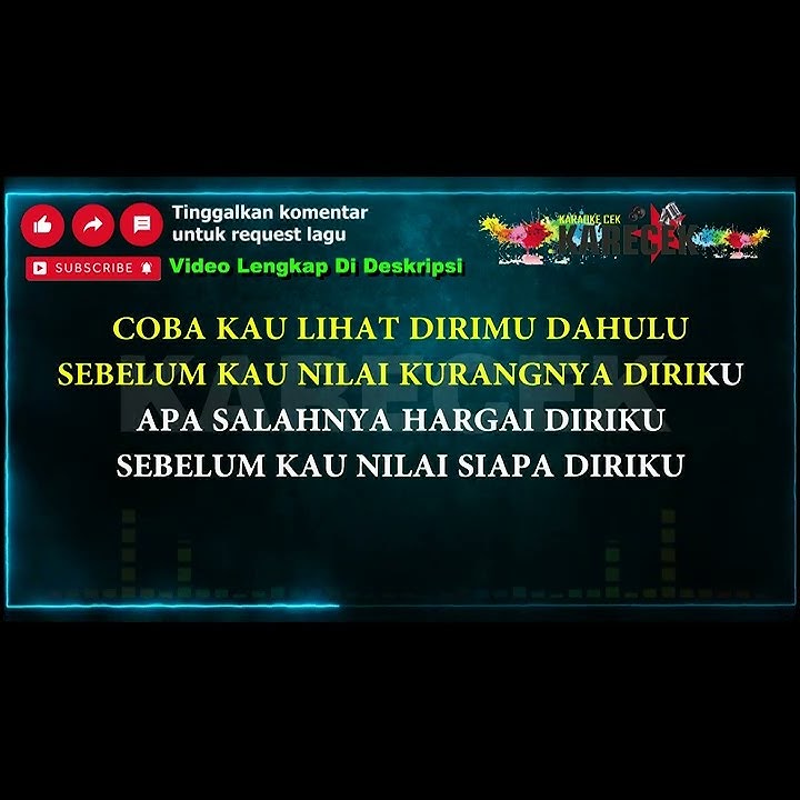 Karaoke Armada Hargai Aku 4K