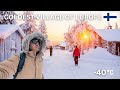 Life on the north pole in the coldest village of europe  crazy experience 