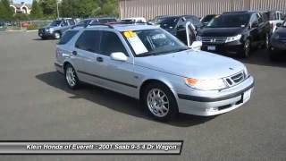 2001 Saab 9-5 Everett WA 30523BL