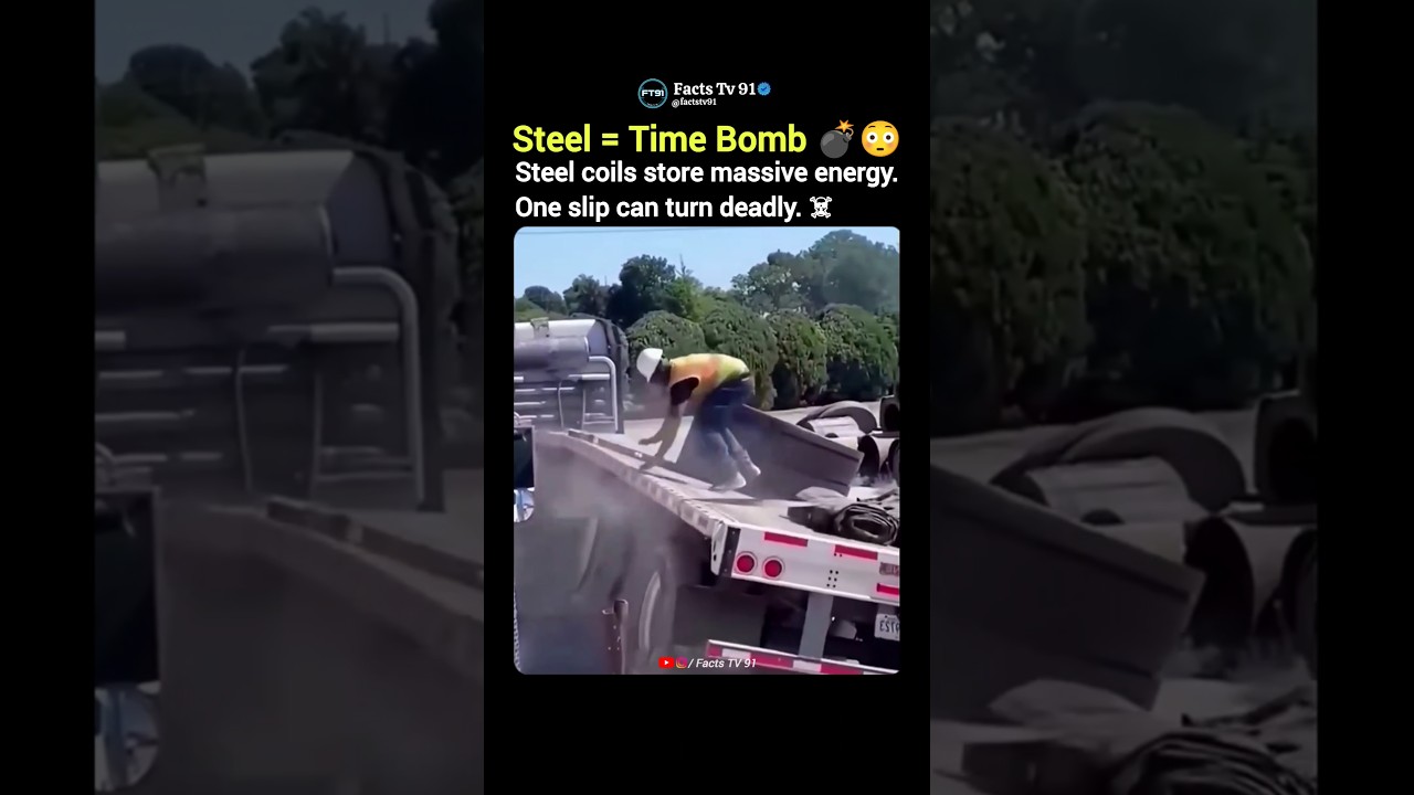 This is Why Steel Coils Are One of the Most Dangerous Cargo Loads ⚠️