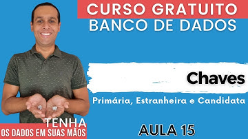 BD: Aula 15 - Chaves: primária, estrangeira e candidata