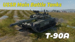 USSR Main Battle Tank T90A Gameplay | Warthunder