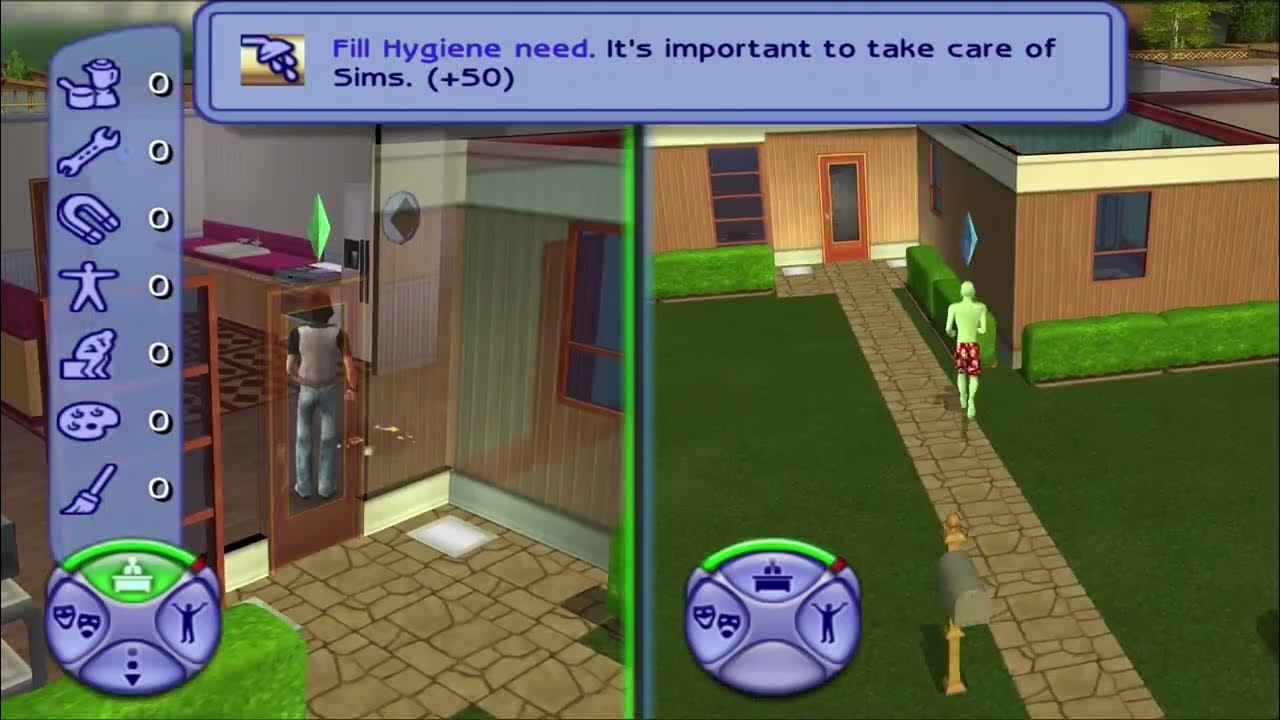 the-sims-2-ps2-split-screen-gameplay-youtube