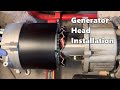 Generator Head Installation - How to Install a Generator Stator and Rotor